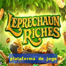 plataforma de jogo nova pagando